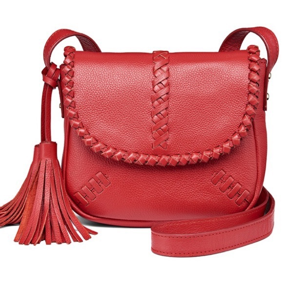 New! JACK ROGERS Ryder Tassel Crossbody Bag - Picture 2 of 14